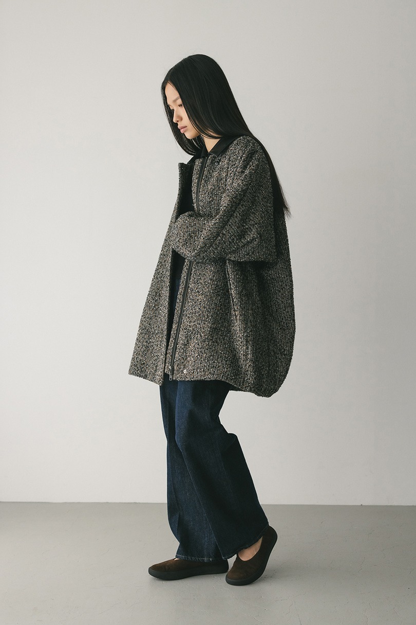 ツイードミディコート 詳細画像 Multi_1 5