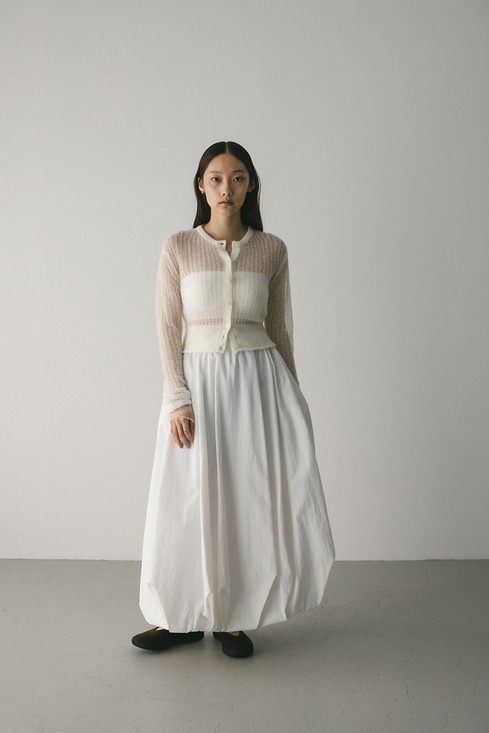 タックバルーンギャザースカート｜STYLEMIXER（スタイルミキサー