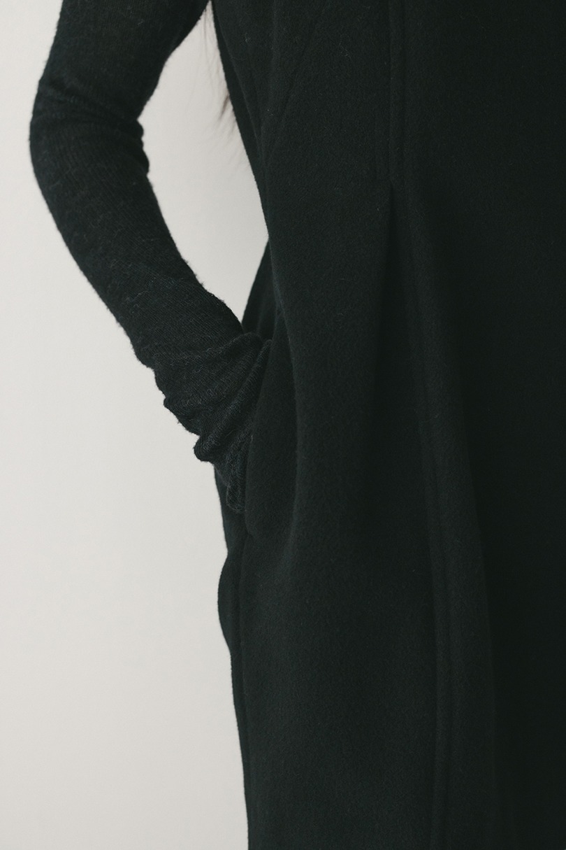 ウールミニワンピース 詳細画像 BLK 7