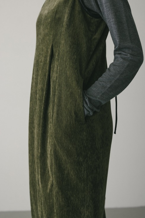 パイピングベロアキャミワンピース｜STYLEMIXER（スタイルミキサー