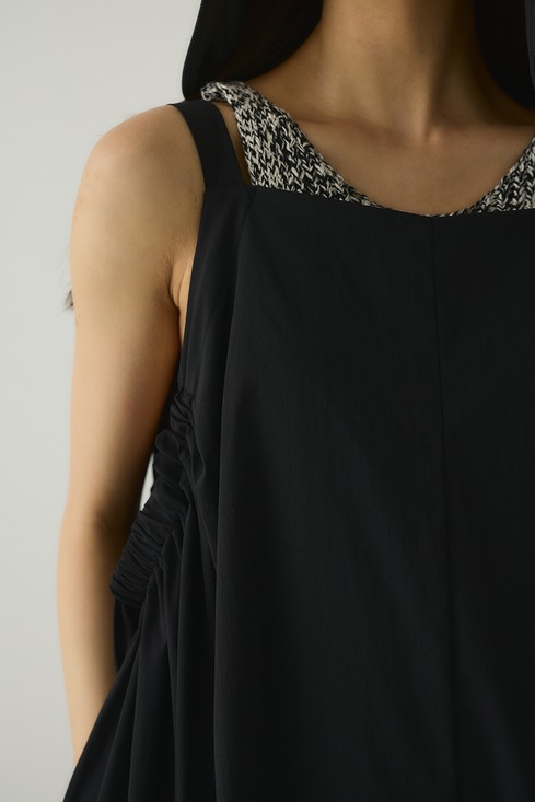 ACTIVE撥水ギャザーワンピース｜STYLEMIXER（スタイルミキサー