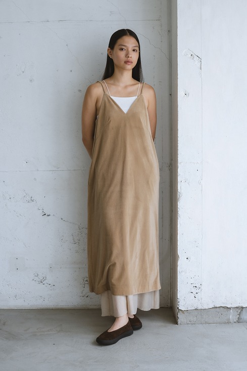ベロアレイヤーキャミワンピース｜STYLEMIXER（スタイルミキサー