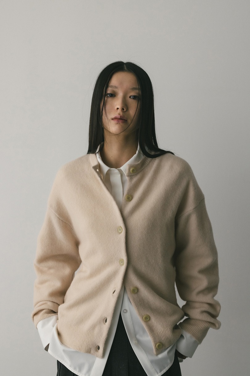 ウールニットカーディガン 詳細画像 IVOY 3