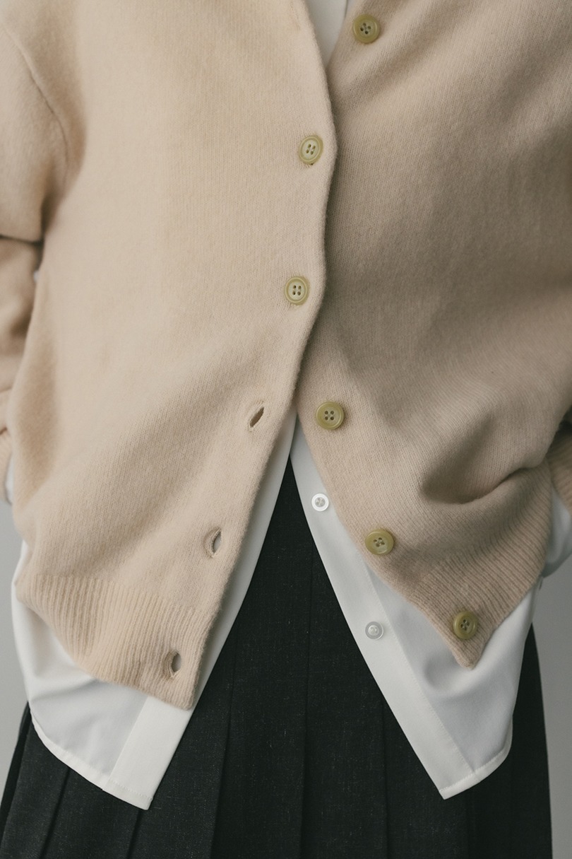 ウールニットカーディガン 詳細画像 IVOY 7