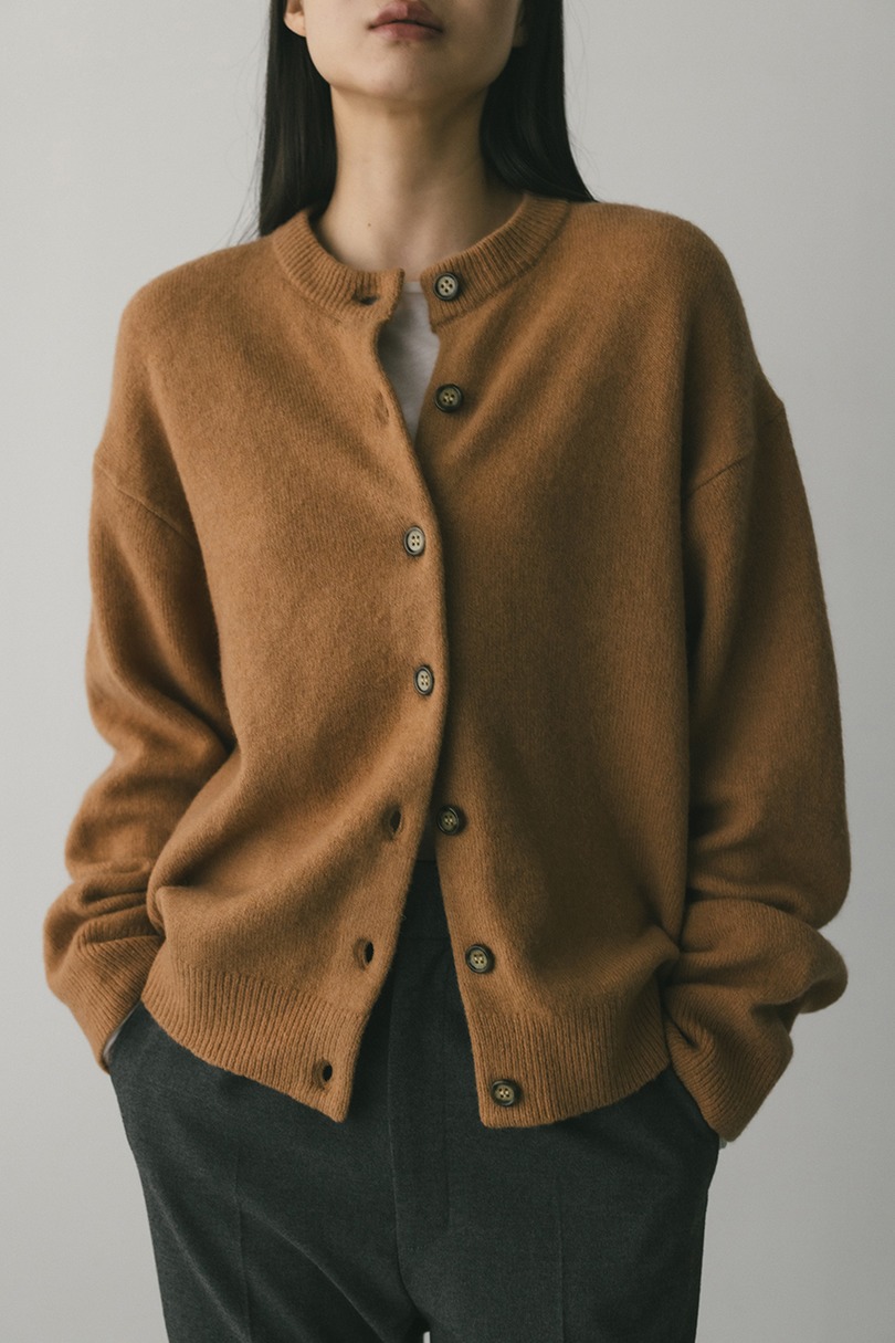ウールニットカーディガン 詳細画像 CAM 3