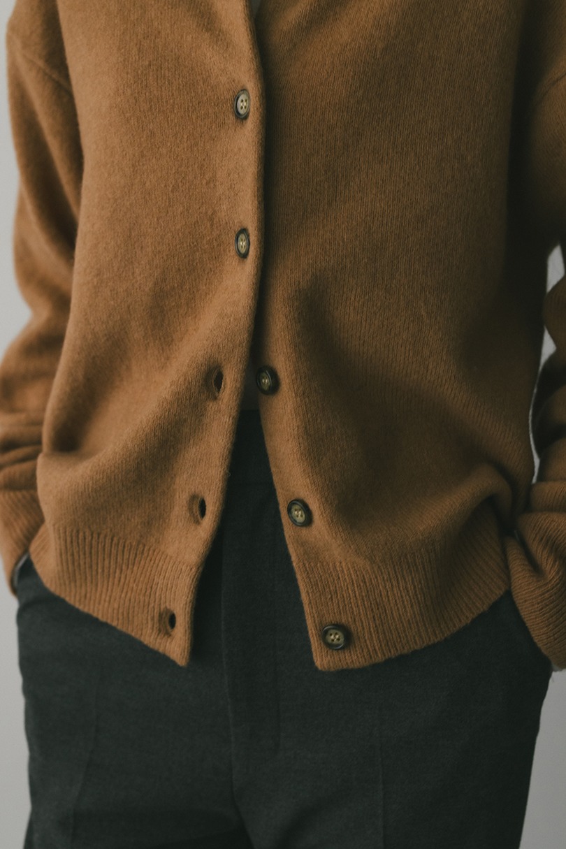 ウールニットカーディガン 詳細画像 CAM 5