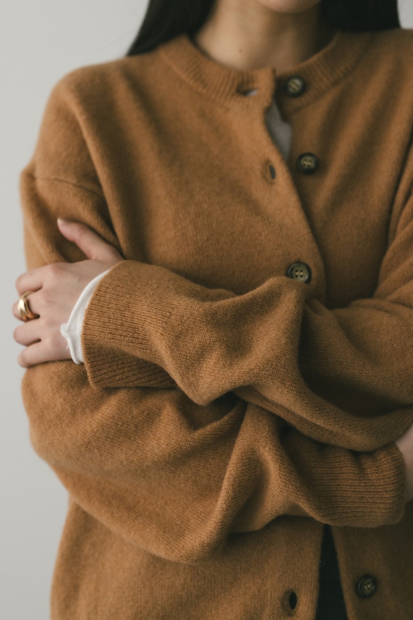 ウールニットカーディガン 詳細画像 CAM 6