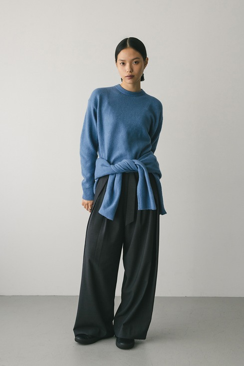 スタイルミキサー　ニット　2022a/w スキッパーニットトップ｜STYLEMIXER（スタイルミキサー）公式通販サイト
