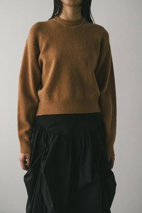 スタイルミキサー　ニット　2022a/w STYLEMIXER（スタイルミキサー） ニット セーター 2WAYモヘアミックス