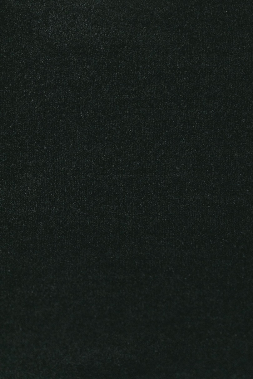 バックオープンベロアショートニット 詳細画像 BLK 9