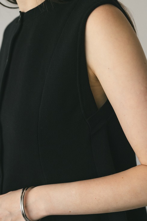 ドライニットフレアベスト｜STYLEMIXER（スタイルミキサー）公式