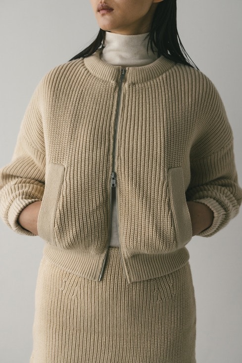 ニットパッファーブルゾン｜STYLEMIXER（スタイルミキサー）公式通販サイト