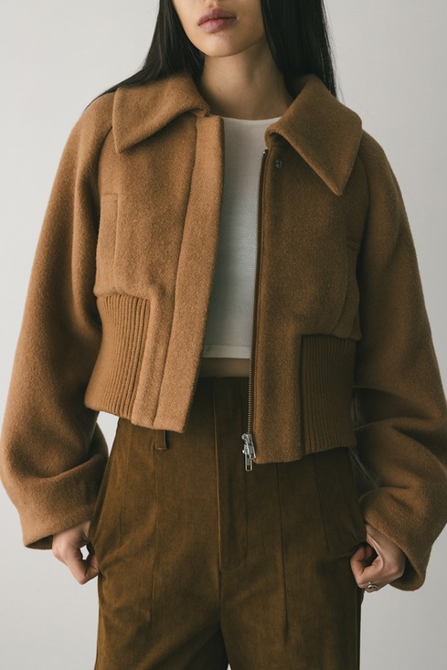 38 ジョーゼットギャザースリーブショートコート C240-006 419608-150x150.jpg