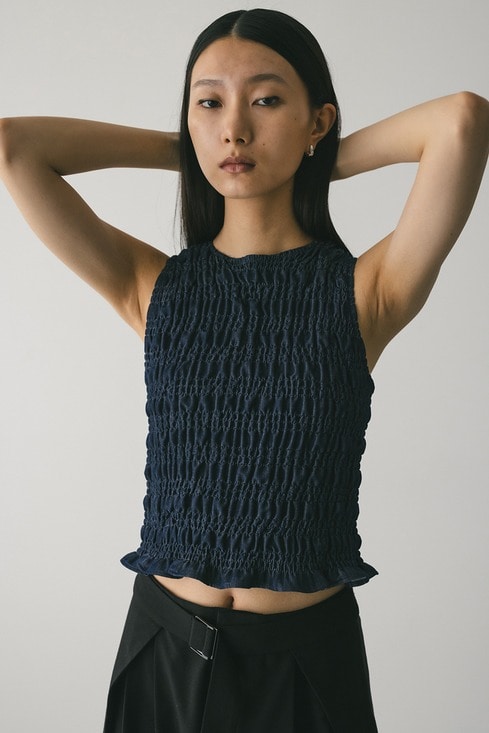 シャーリングトップ|STYLEMIXER(スタイルミキサー)公式通販サイト シャーリングトップ|STYLEMIXER(スタイルミキサー)公式通販サイト