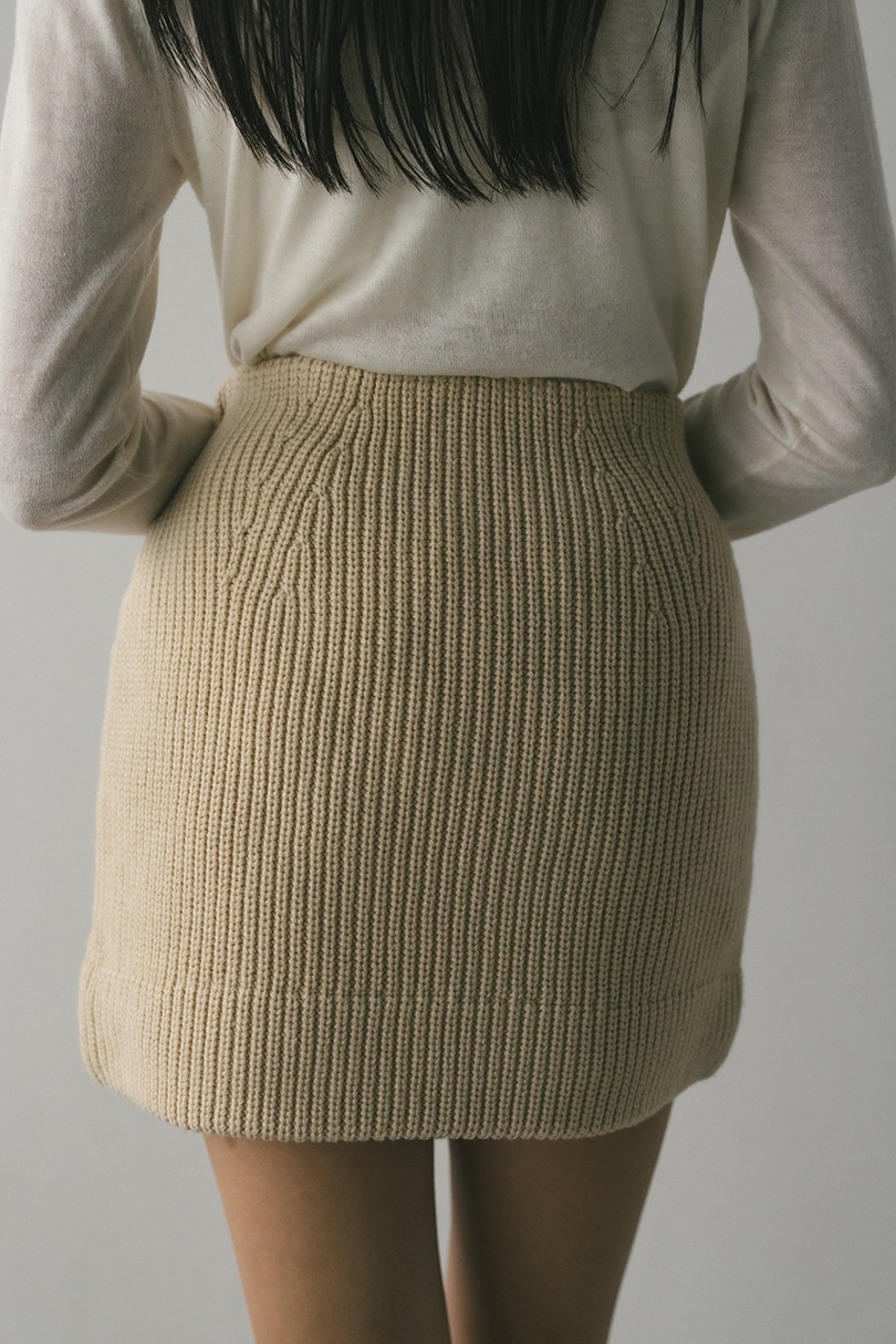 ニットパッファーミニスカート 詳細画像 IVOY 6