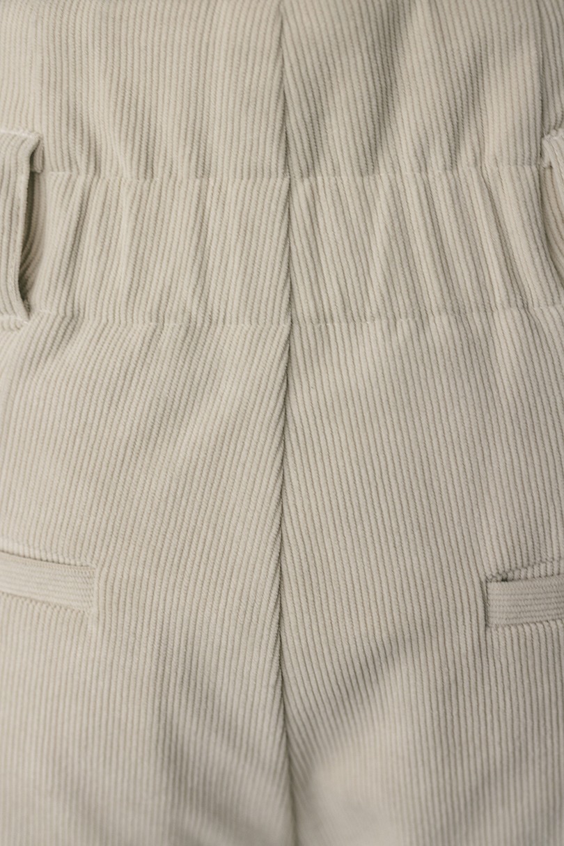 コーデュロイセミフレアパンツ 詳細画像 IVOY 11
