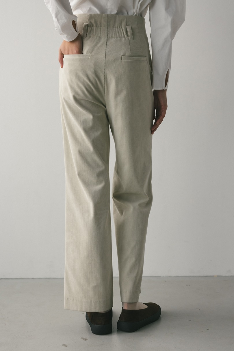 コーデュロイセミフレアパンツ 詳細画像 IVOY 9