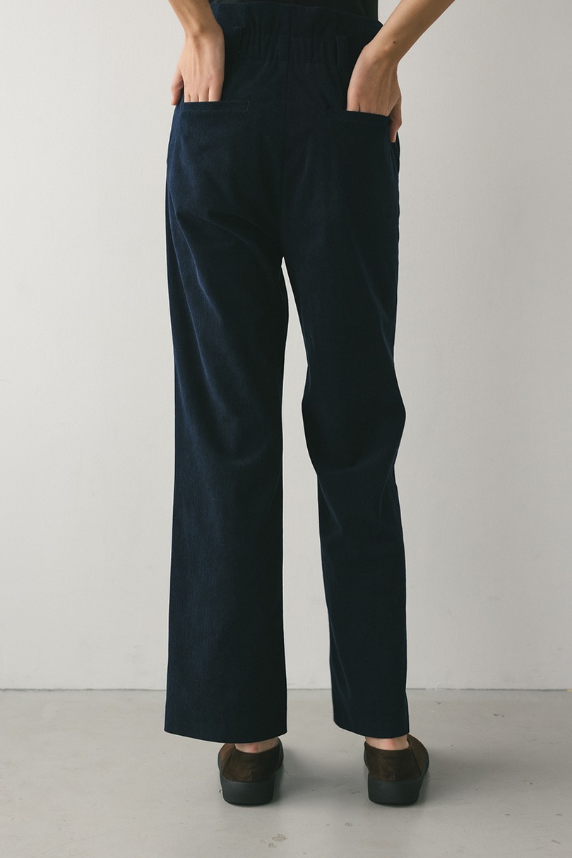 コーデュロイセミフレアパンツ 詳細画像 NVY 8