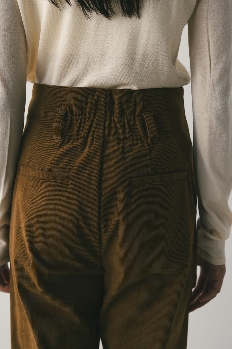 コーデュロイセミフレアパンツ 詳細画像 CAM 10
