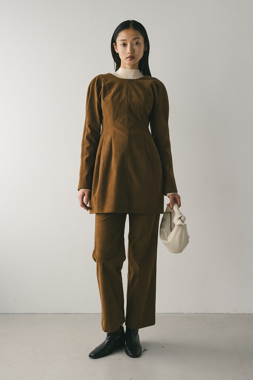 コーデュロイセミフレアパンツ 詳細画像 CAM 2