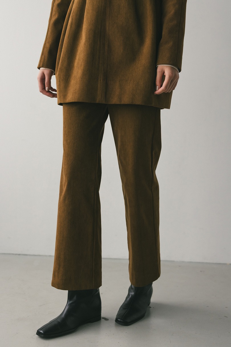 コーデュロイセミフレアパンツ 詳細画像 CAM 3