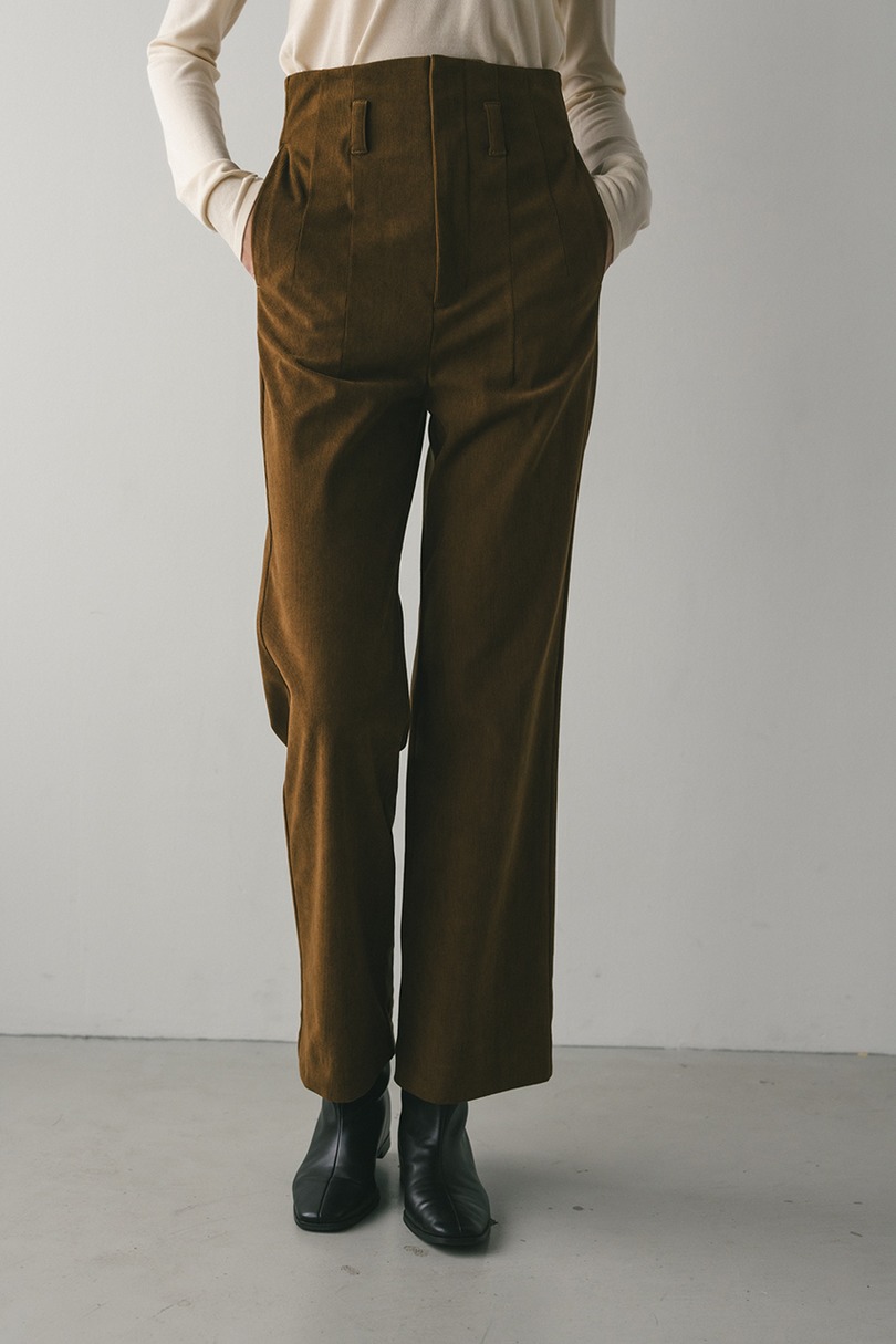 コーデュロイセミフレアパンツ 詳細画像 CAM 5