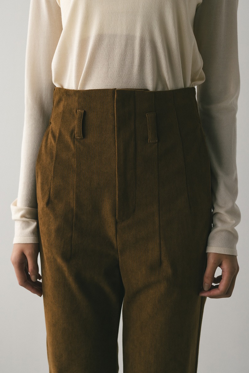 コーデュロイセミフレアパンツ 詳細画像 CAM 6