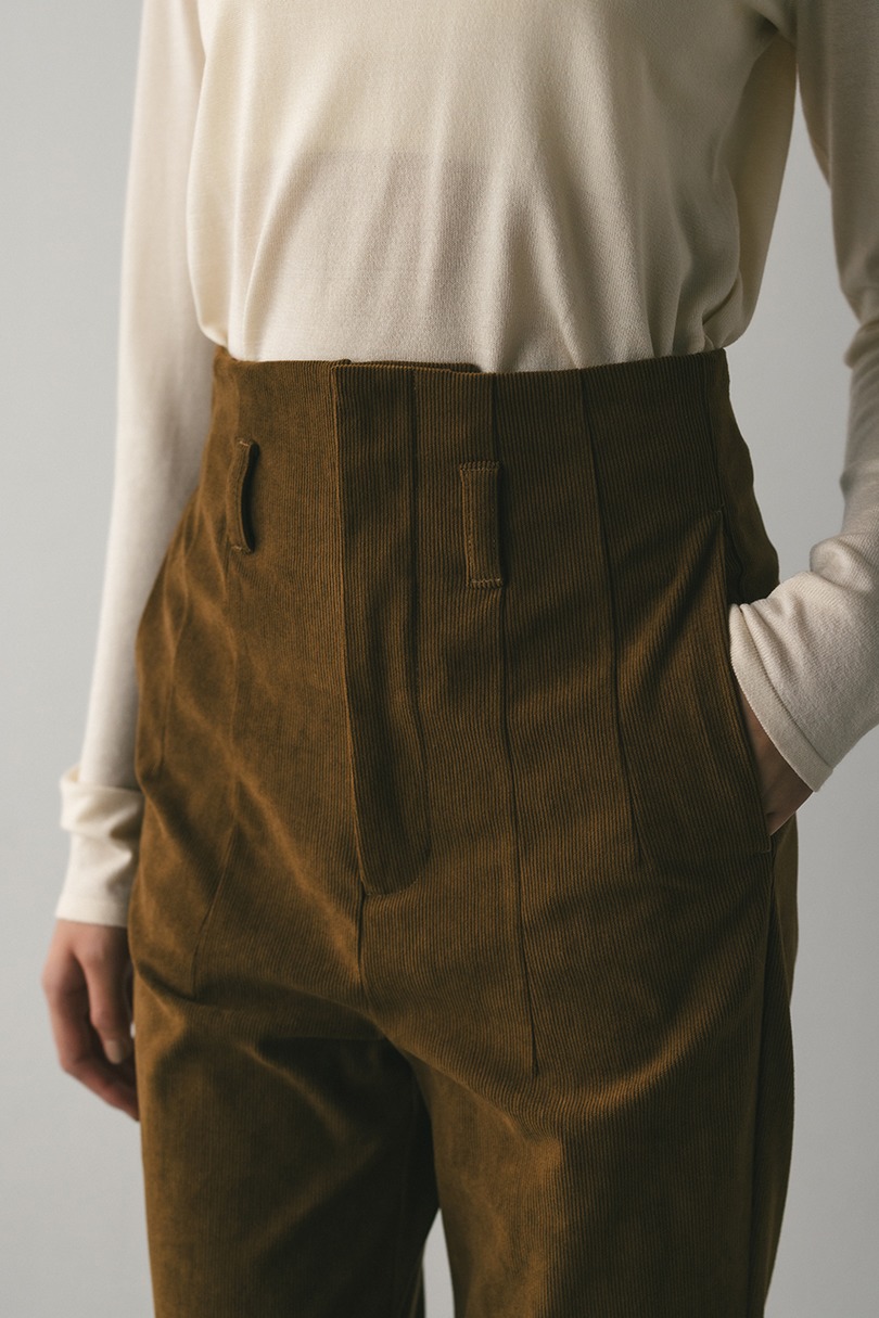 コーデュロイセミフレアパンツ 詳細画像 CAM 7