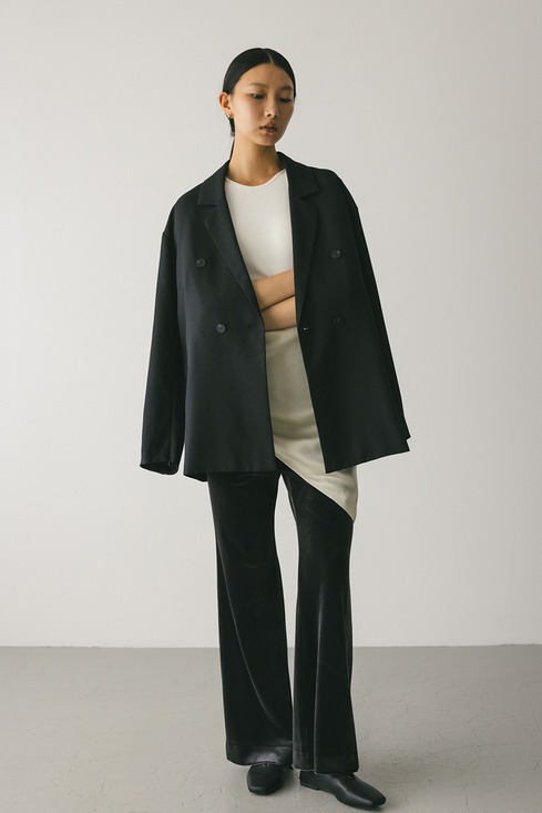 KAHARIN HAMNETTレザーフレアパンツ KAHARIN HAMNETTレザーフレアパンツ