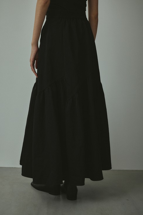 ドゥーズィエムクラス【美品】ORIVAR SAT マキシバックパネルスカート Deuxieme Classe☆マキシバックパネルスカート 16AW Deuxieme Classe x