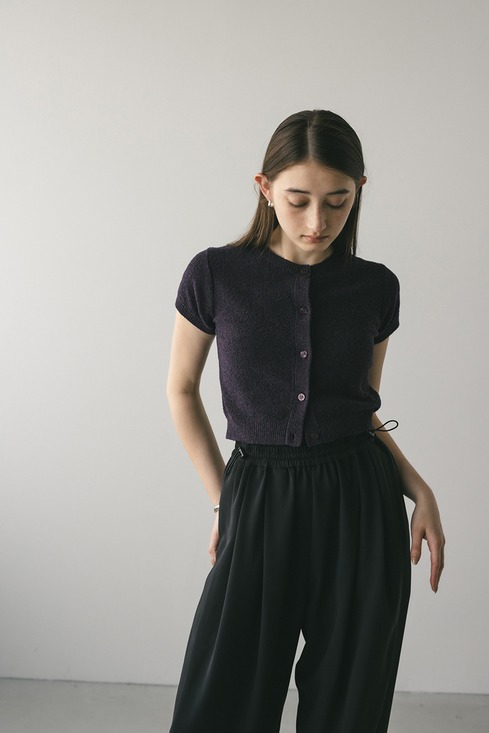 2WAYパイルニットコンパクトトップ｜STYLEMIXER（スタイル