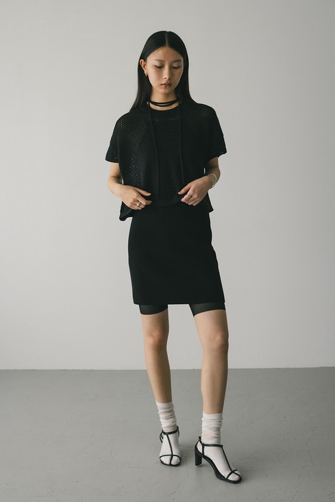 ニット セーター ルーズクロシェニットトップ レディース ルーズクロシェニットトップ｜STYLEMIXER（スタイルミキサー