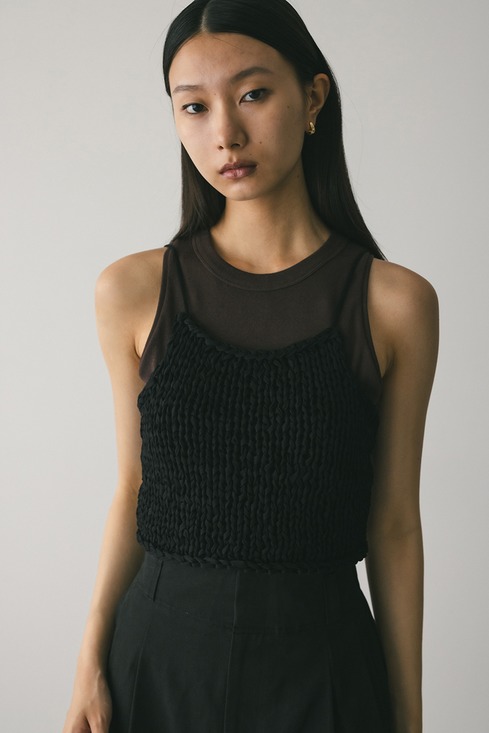 ハンドメイドニットビスチェ｜STYLEMIXER（スタイルミキサー