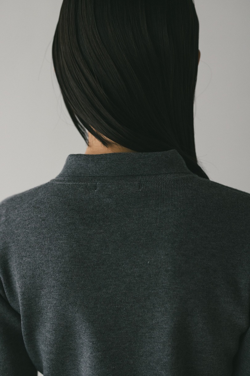 2WAYネックニットトップ 詳細画像 GRY 12