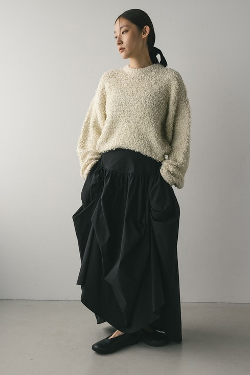 スラブミックスニットトップ｜STYLEMIXER（スタイルミキサー