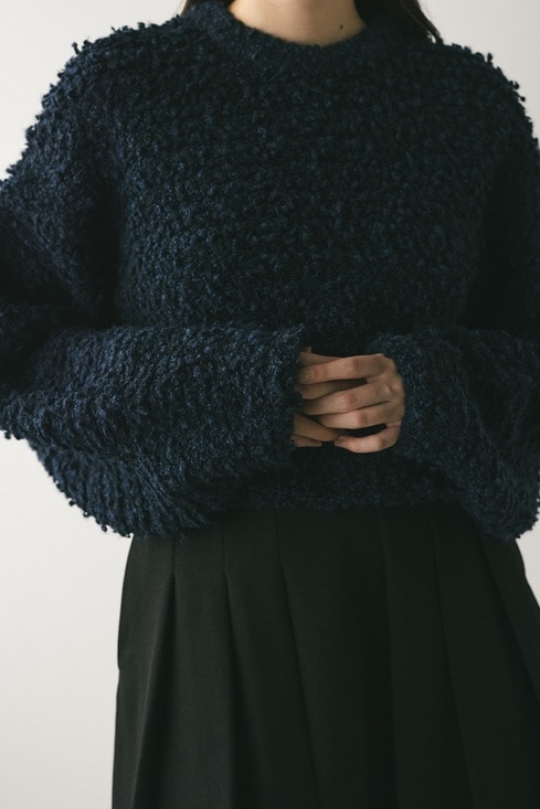 スラブミックスニットトップ｜STYLEMIXER（スタイルミキサー