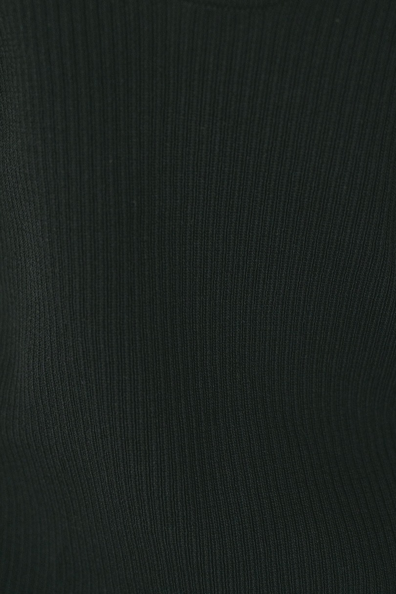 ヘムアシンメトリーニットトップ 詳細画像 BLK 11