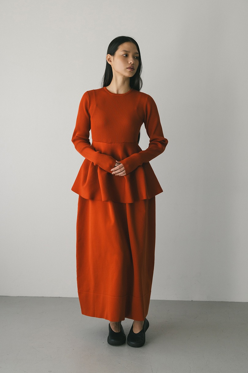 ドッキングフォルムニットワンピース 詳細画像 ORG 2