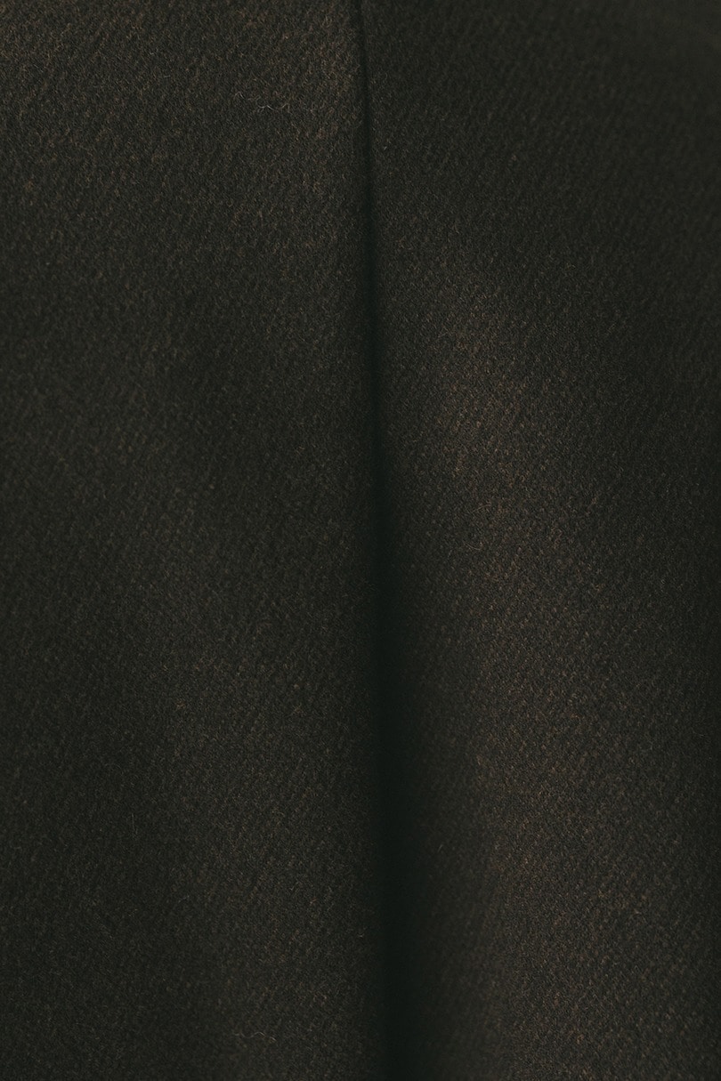 ボンディングノーカラーブルゾン 詳細画像 BRN 13