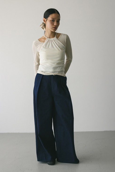 atelier BENTIさん、専用 2ピースホルターベロアトップ｜STYLEMIXER（スタイルミキサー