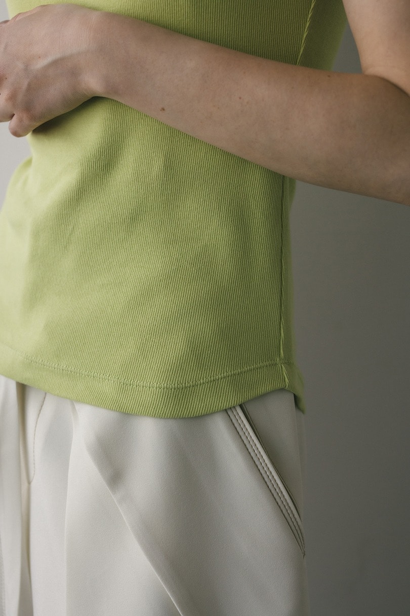 ヘムラウンドフレンチスリーブT 詳細画像 LIME 7
