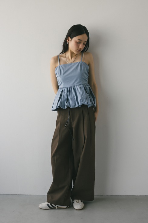 louren ぺプラムキャミソール ECサイト louren ぺプラムキャミソール