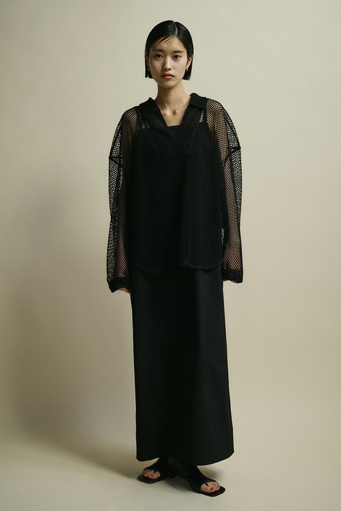 新品 STYLEMIXER スタイルミキサー ACTIVEメッシュシャツ スタイルミキサー STYLEMIXER ACTIVEメッシュシャツ （BLK
