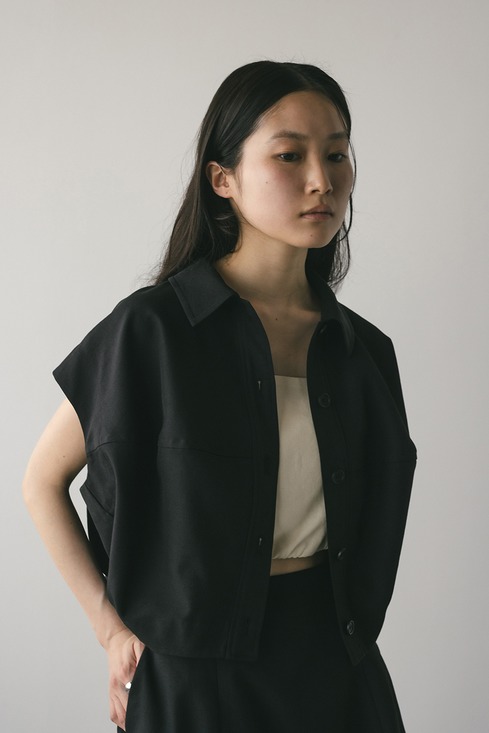 新品即決 フォルムショートベスト｜STYLEMIXER（スタイルミキサー）公式 トップス