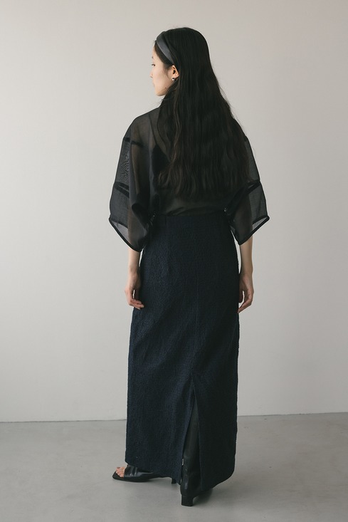 STYLEMIXER/スタイルミキサー　コクーンスリーブシアーシャツ コクーンスリーブシアーシャツ 夏服（シャツ/ブラウス