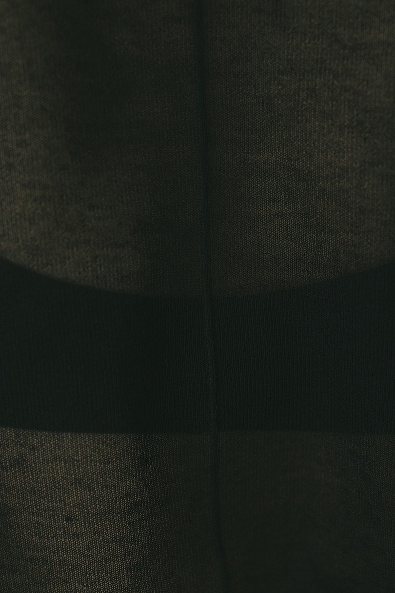 ウォッシャブルリネンニットT 詳細画像 BLK 10