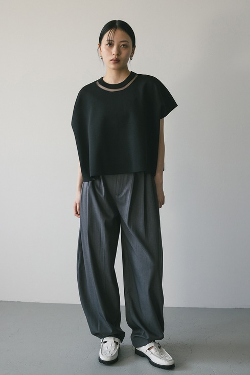 ネックシアーニットトップ｜STYLEMIXER（スタイルミキサー）公式