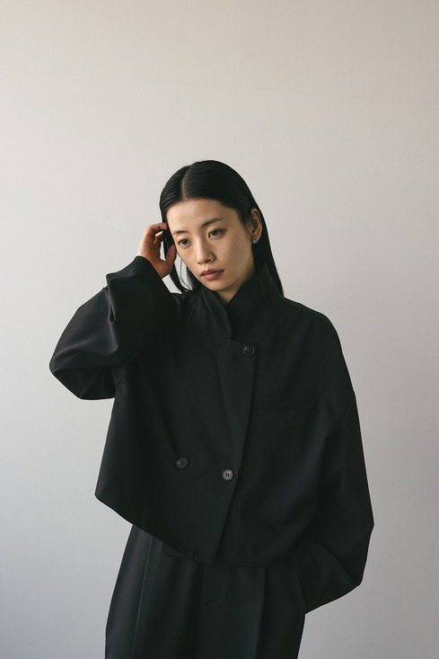 ショートテーラーフォルムジャケット｜STYLEMIXER（スタイル