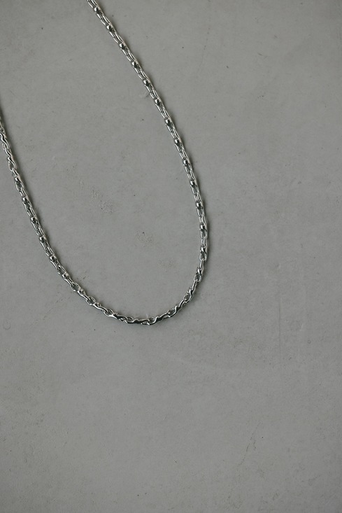 キーチェーンネックレス 幅5mm ステンレス ダブル喜平チェーンネックレス 6面カット 18k