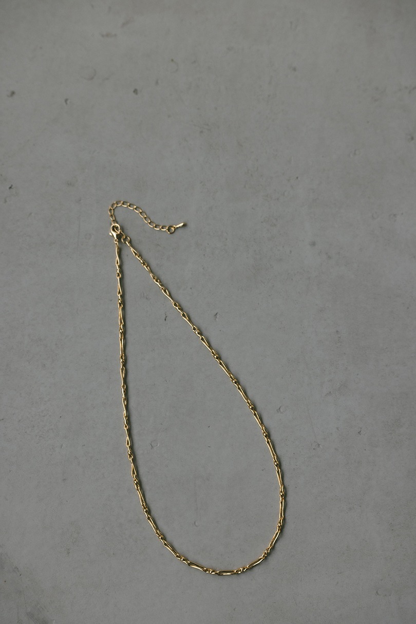 ボーンチェーンネックレス 詳細画像 GLD 4